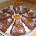 Gâteau Chocolat Abricots