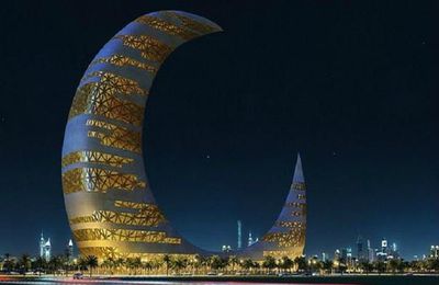 La tour du Croissant de Lune à Dubai