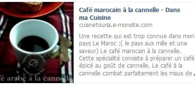 café à la cannelle