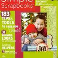 Lot 17 : Magazine Simple Scrapbooks - Novembre Décembre 2008