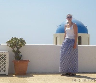 La maxi jupe … en voyage !