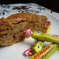 Gâteau aux carambars et aux bananes