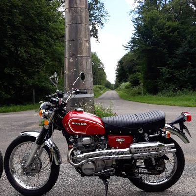 Honda 350 CL, petit essai