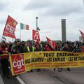 Manifestations le 1er mai à l'appel de CGT, Solidaires, FSU et UNEF pour nos revendications et pour la solidarité... 
