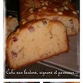 Cake aux lardons, oignons et parmesan