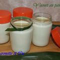 Yaourt au Pandan