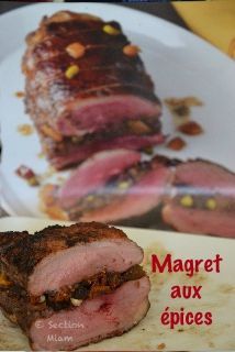Magret farci aux épices