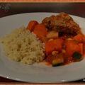 Couscous aux boulettes 