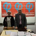 Patrick Grimbert et Claudine Santier candidats de la France Insoumise aux élections législatives 2017 dans le sud Manche
