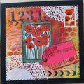 Mailart Coquelicot / poppy mailart