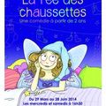 Sa 1ère sortie théâtre : La fée des chaussettes