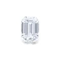 Important 16.08 carats VVS1 Clarity modified rectangular step-cut fancy light blue diamond ring