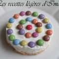 Cheesecake sans cuisson aux Smarties®