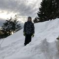 Roulés-boulés dans la neige à Belmont 