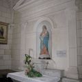 Talcy - Eglise Saint Martin - l'autel dédié à la
