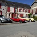 Les voitures qui représentaient le club CMVM à Vieilleville ce dimanche 2 juin 2019.