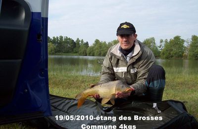 Pêche étang des Brosses