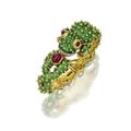 A collection of David Webb jewelry sold @ Sotheby's NY