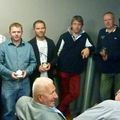 LIGUE DE PICARDIE DE TENNIS DE TABLE : CLAUDE NOIRON, JEAN-MARC VERHULST, FRÉDÉRIC BASTIEN DÉCORÉS.