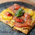 Tarte croustillante aux tomates