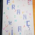 Encore de jolies pages de présentation du cahier de français ! ♥