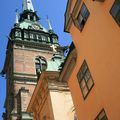 Cathédrale stockholmoise vue de Terre
