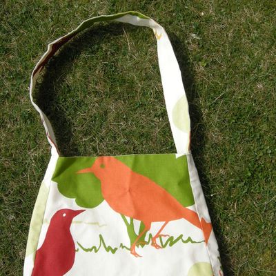 sac de printemps en tissu