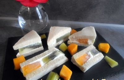 Sandwich aux fruits comme à Ginza