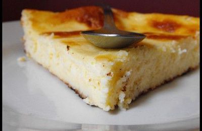 Cheesecake à la japonaise (wafu cheesecake)