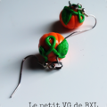 DIY : Boucles d'oreilles potirons en FIMO