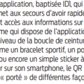 Une application qui permet aux secours d'avoir rapidement accès aux informations sur la victime