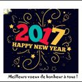 BONNE ANNEE 2017