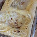 Dos de cabillaud au citron et parmesan