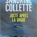 "Juste après la vague" de Sandrine Collette