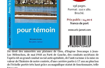 Un essai d'écriture pour témoigner d'une vie bien remplie...