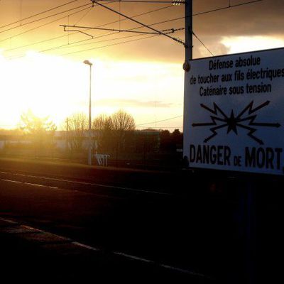 Gare de Montaigu (Février 2009, ~18h)