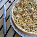 Tarte aux Oignons et Maquereau Fumé