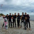 Ce week-end notre equipe de kiteurs froggies,