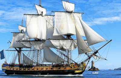 l hermione fait route vers bordeaux