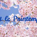 Les 5 choses que j'aime faire au printemps !