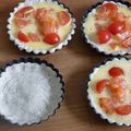 Mini quiche au saumon sans gluten et sans lactose