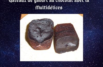 Gâteaux au yaourt au chocolat avec la Multidélices