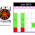Planning Juin 2012