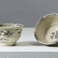 Deux tasses, Vietnam, fours de Chu Đậu, dynastie des Lê, 15°-16°siècle