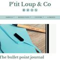 Le blog P'tit Loup & Co parle de notre livre "The Bullet Point Journal" !