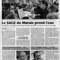 Le SAGE - Courrier de l'Ouest 2 février 2011