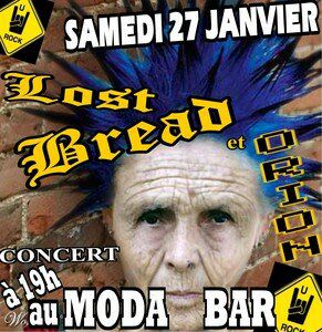 Orion & Lost Bread au Moda Bar