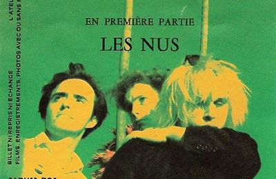 The Gun Club - Jeudi 10 Mars 1983 - Bataclan (Paris)