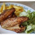 Chicken wings (actifry )