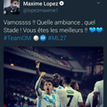 TWEETS DES JOUEURS DE L'OM APRÈS LA VICTOIRE CONTRE L'OL 